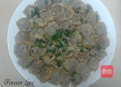 豆卜酿鲮鱼肉的做法图解3