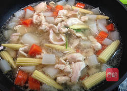 萝卜鸡肉汤的做法图解6