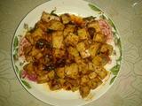 麻辣葱香豆腐