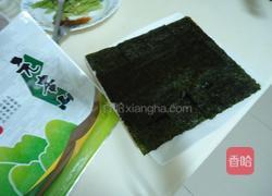 海苔芦笋虾蛋卷的做法图解4