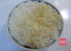 清蒸香肠扣饭的做法图解4