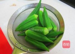 日式姜汁秋葵肉卷的做法图解3
