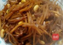 肉丝炒芥菜疙瘩。的做法图解8