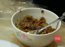 蛋饼肉馅紫薯包饭的做法图解3