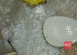 蛋饼肉馅紫薯包饭的做法图解12