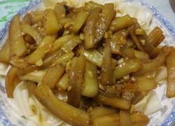 红烧茄子拌鹅肠粉
