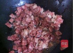 五彩炒饭的做法图解4