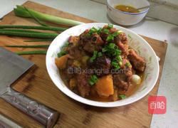 土豆烧排骨的做法图解15