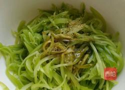 凉拌莴苣的做法图解5