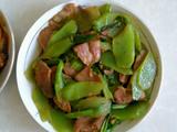 莴笋炒腊肉