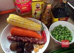 腊肠焖饭（电饭锅版）的做法图解1