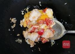 番茄蛋炒饭的做法图解3