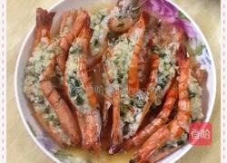 蒜蓉蒸木虾的做法图解6