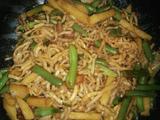 土豆豆角焖面