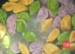彩色饺子的做法图解5