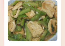 蚝汁丝瓜豆腐