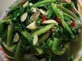 青炒油麦菜
