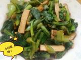 豆干小白菜。