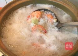干贝海鲜粥的做法图解7