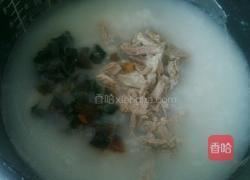 皮蛋瘦肉粥的做法图解6