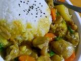 咖喱土豆鸡肉饭
