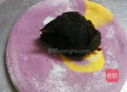 双色红豆包的做法图解9