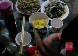 四个菜（香菇青菜.蒸茄子，娃娃菜.青椒炒八爪鱼）的做法图解5