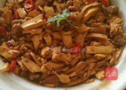 豆干肉片的做法图解3