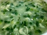  菠菜鸡蛋粥