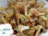 蚝油干锅菜花