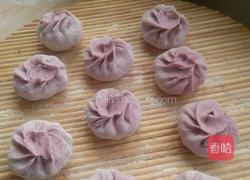 紫薯香菇茄子蒸包的做法图解9