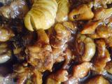 口蘑烧鸡块