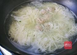 清汤圆子面的做法图解3