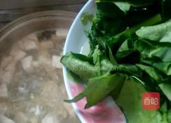 菠菜豆腐汤的做法图解7