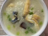 鸡汤皮蛋粥