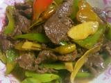 泡椒牛肉