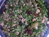 豆角肉末