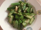 清炒秋葵