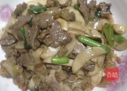 杏鲍菇炒肉的做法图解4