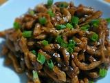 沙茶瘦肉丝