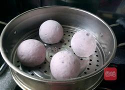 紫薯馒头的做法图解11
