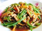 青椒炒肉丝