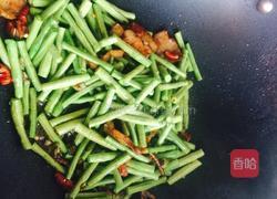 豆角炒肉的做法图解4