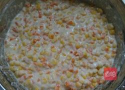 红萝卜玉米饼的做法图解7