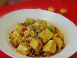 肉末烧豆腐