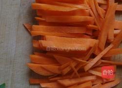 茭白炒肉丝的做法图解3