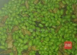 毛豆炒里脊肉的做法图解3