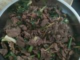 葱炒牛肉