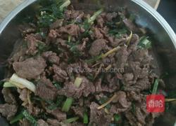 葱炒牛肉的做法图解5