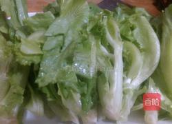双菇扒生菜的做法图解1